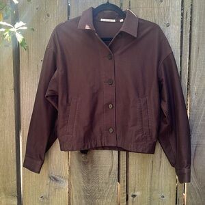 Uniqlo Chocolate Brown Jacket Size Small